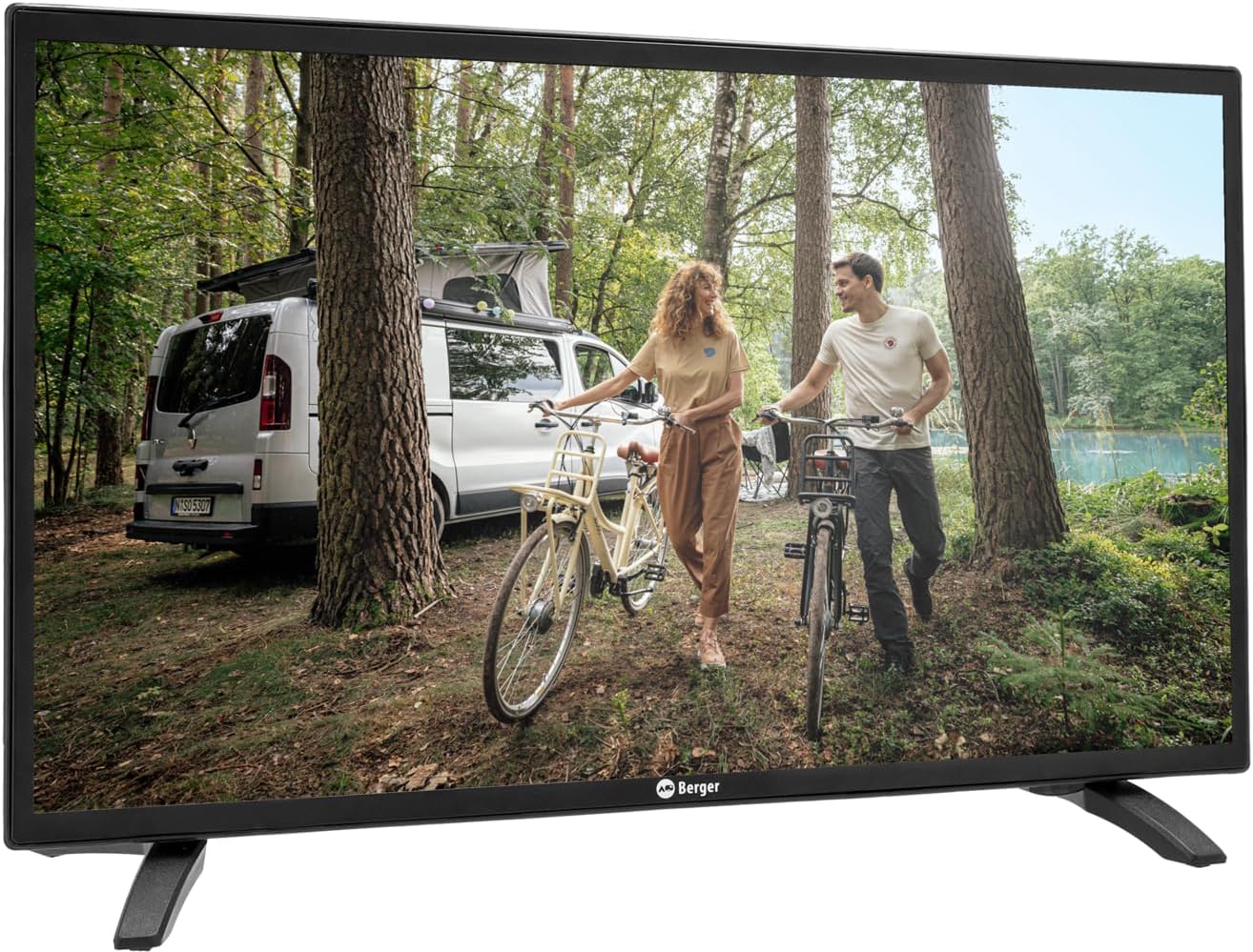BERGER Classiq Smart TV in a campmedi ambient