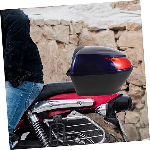 Miniatura 6 de Vaguelly Maletero de cola Maleta de equipaje Contenedor de cola de motocicleta Tronco de almacenamiento de motocicleta Tronco de almacenamiento de