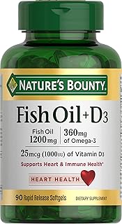 Fish Oil 1200 Mg + D3 1000 I.U
