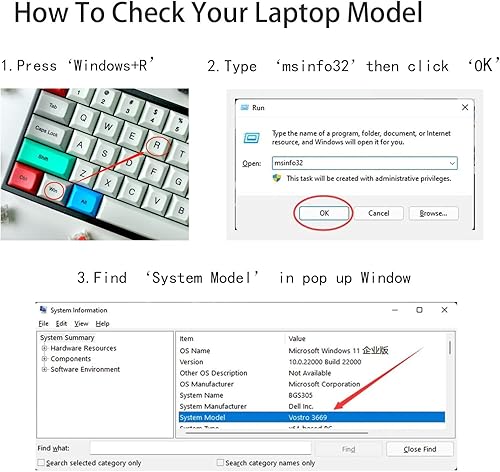 Miniatura 6 de YXKC MXV9V 60Wh - Batería de repuesto para laptop Dell Latitude 5300 5310 7300 7400, Latitude 5300 5310 2 en 1, Inspiron 7300 7306 2 en 1 serie