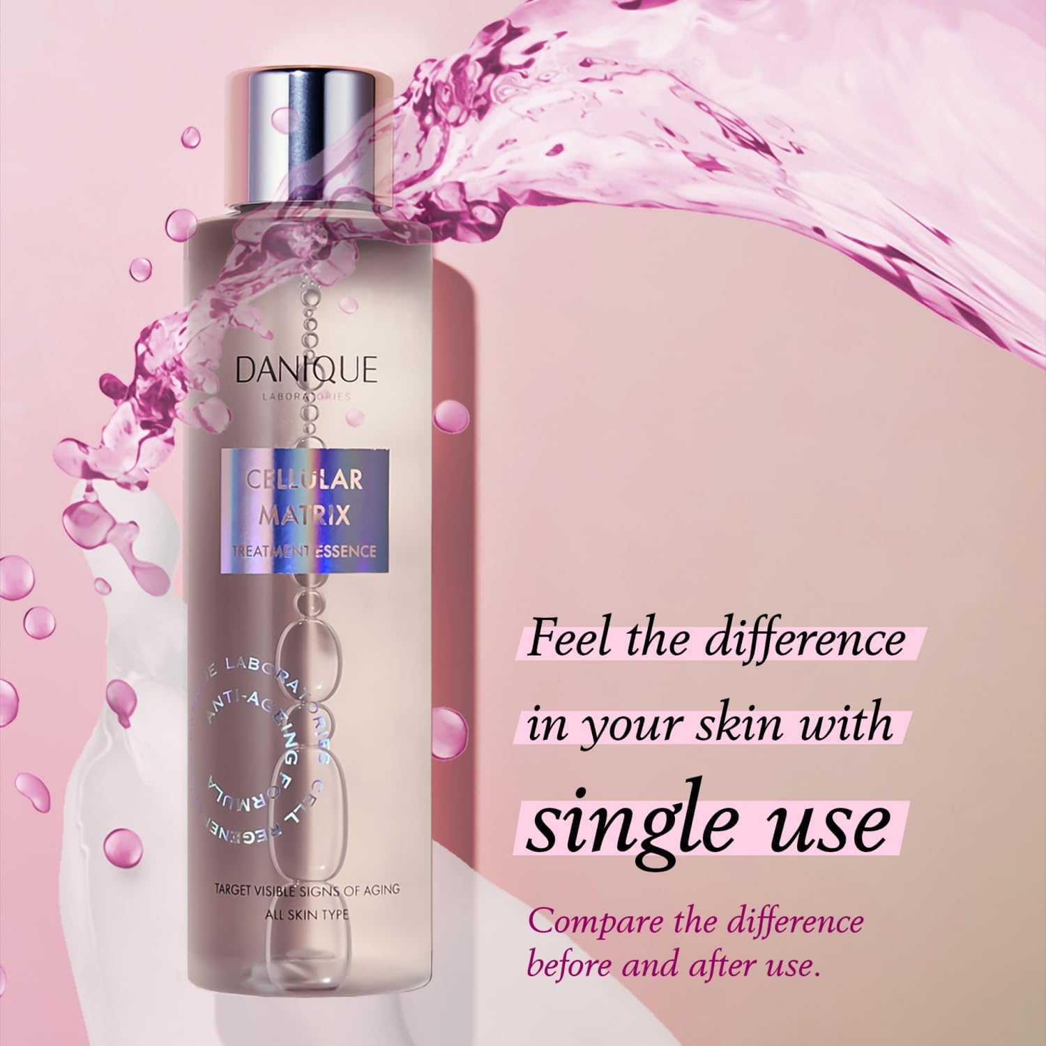 DANIQUE Radiance-Enhancing Essence Toner with PDRN and Glutathione – Premium Korean Skincare - Hydrating Facial Essence with 71% Plant Extracts for a Smooth, Fresh-Looking Glow – 150ml - Image 2