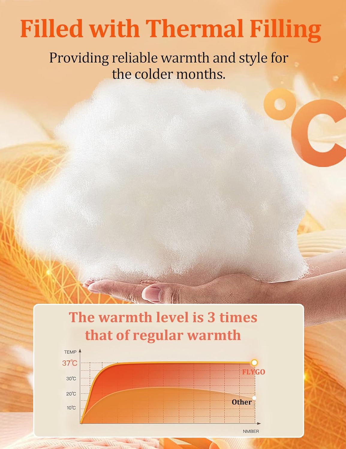 Flygo Girls Winter Puffer Jacket Warm Short Kids Zip up Long Sleeve Puffy Quilted Jackets Coat Outerwear 5-14 Years - Image 2