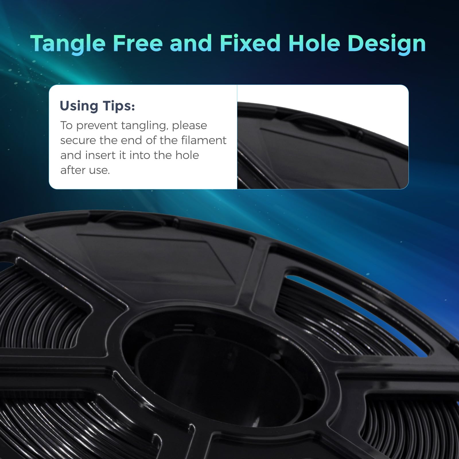 FLASHFORGE Flexible PLA Filament - 4x Stretch! -4