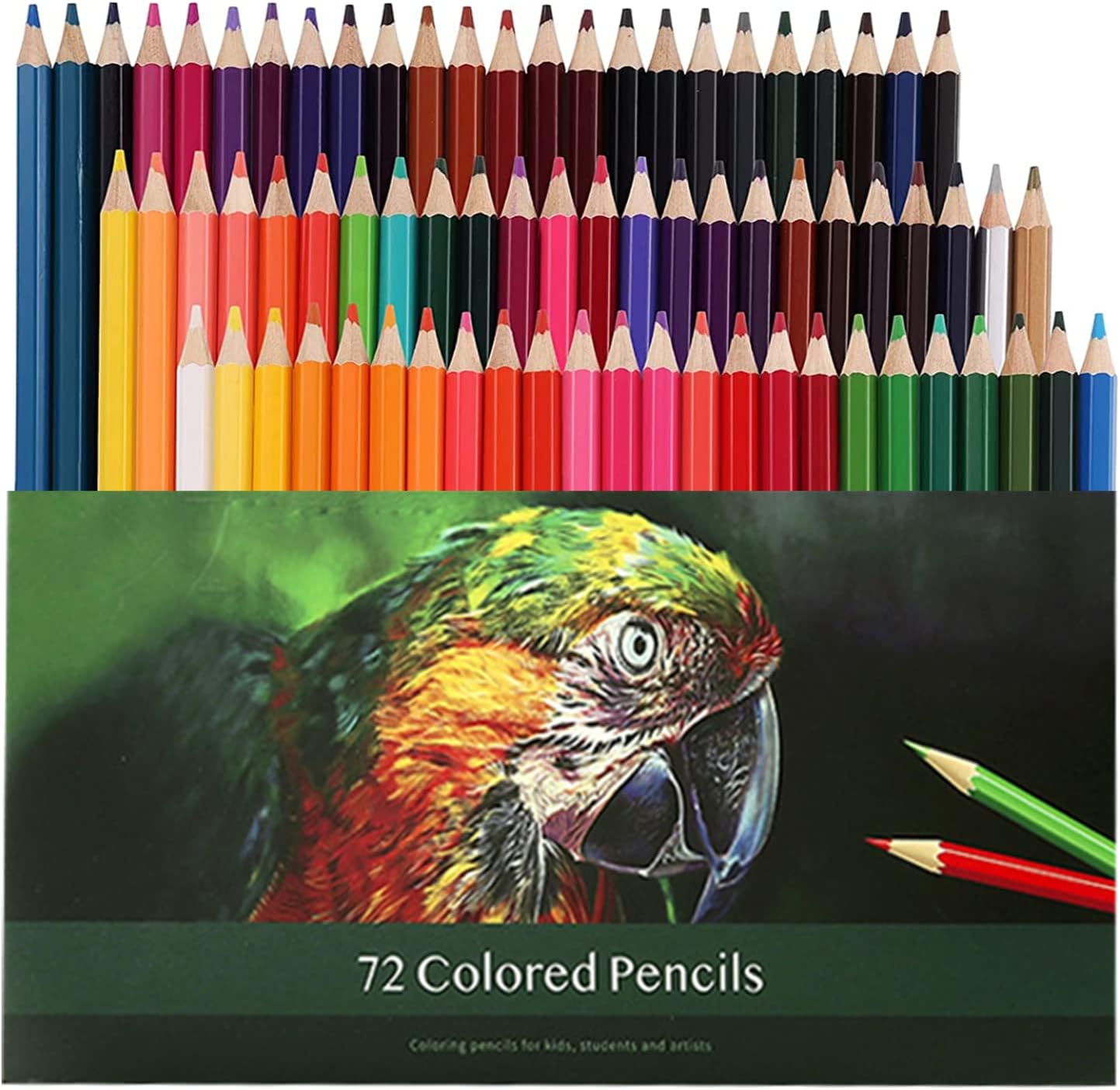 Wifpme 72 Colored Pencils，Quality Coloring Pencils for