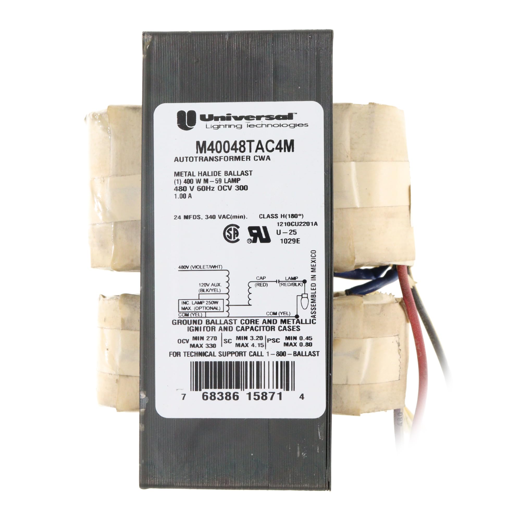 Replacement for MAGNETEK M175ML5AC3M-500K by Technical Precision