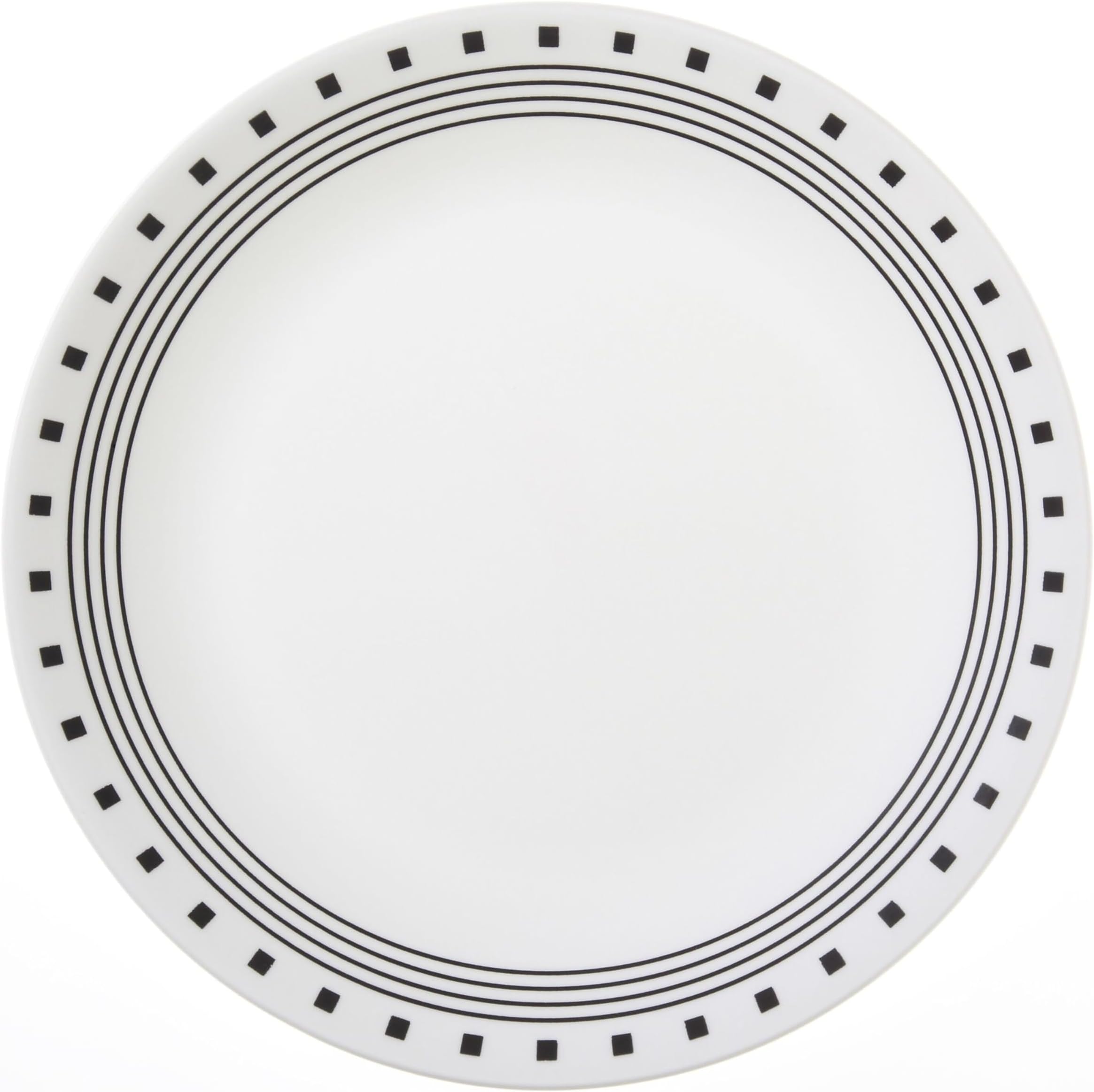 Livingware 10-1/4 in. City Block Dinner Plate (Pack of 6)