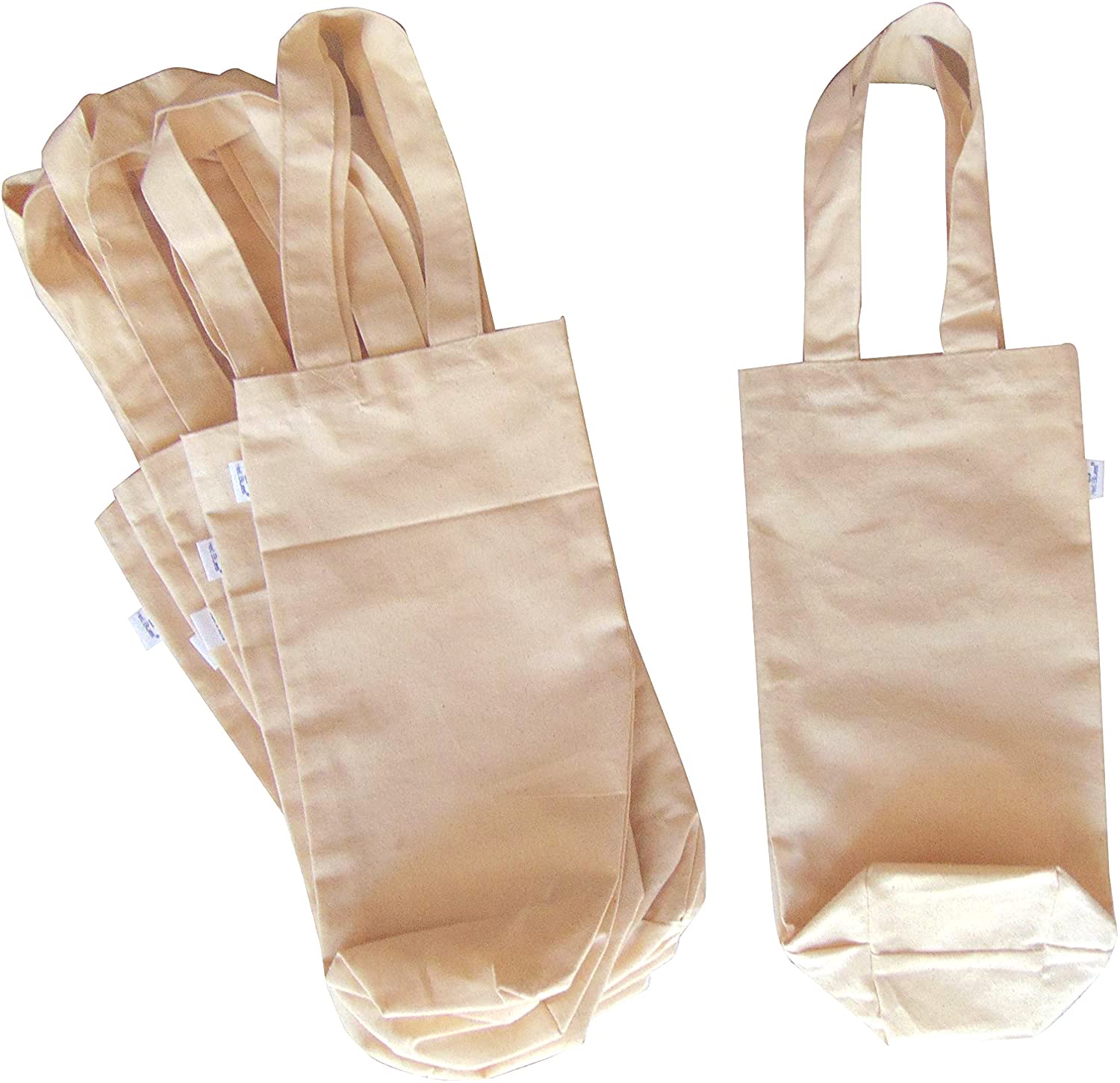 Hell Blues Canvas Bottle Wine Bags with Handles - Image 4