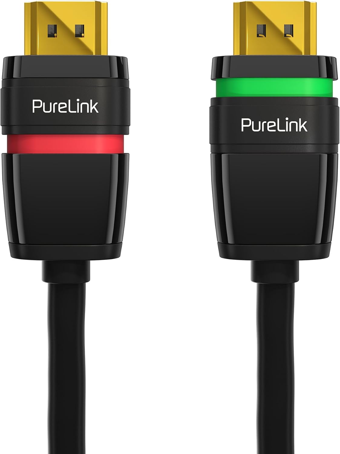 PureLink HDMI Cable Ethernet Halogen Free with Safety Lock HDMI 2.0 Compatible UltraHD Resolution up to 4096 x 2304 pixels (4K2K Quad FullHD 2160p)