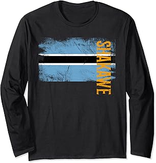 Shakawe Botswana, Gift For Batswana Men, Women and Kids Long Sleeve T-Shirt