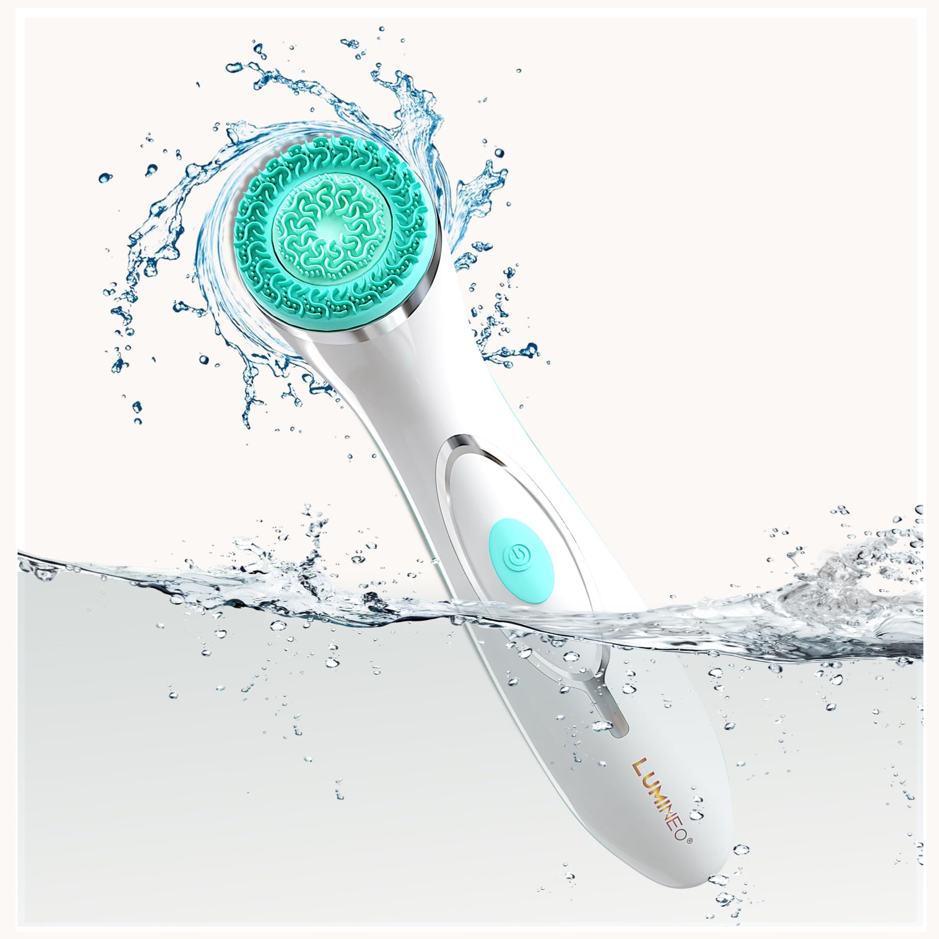 Lumineo Facial Cleansing Brush with Silicone Brush Heads, with Cleansing Gel for pores Peeling and Removing blackheads - Image 4