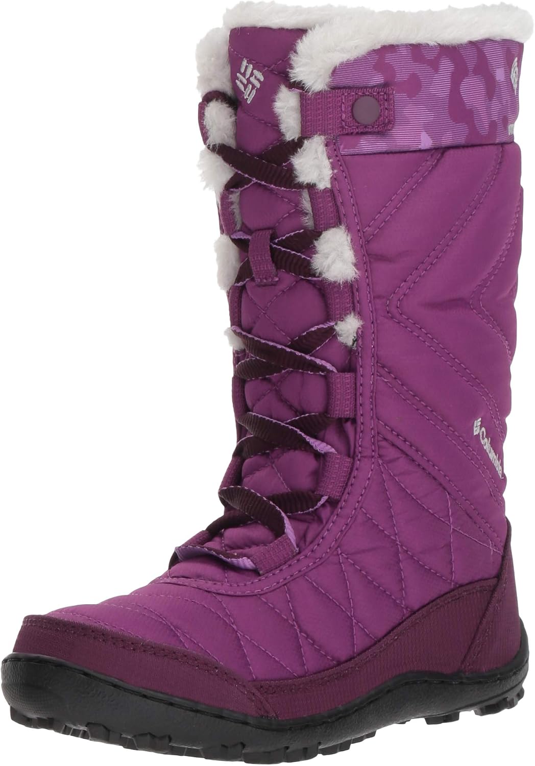 Columbia Unisex-Child Youth Minx Mid Iii Print Omni-Heat Snow Boot