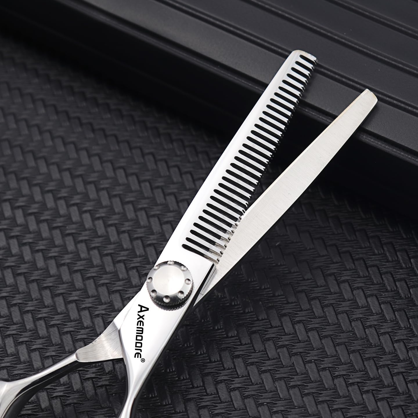 barber shears 6 inch hair scissor professional barber accessories Japanese 440C Stainless Steel. (6 inch 4pc)