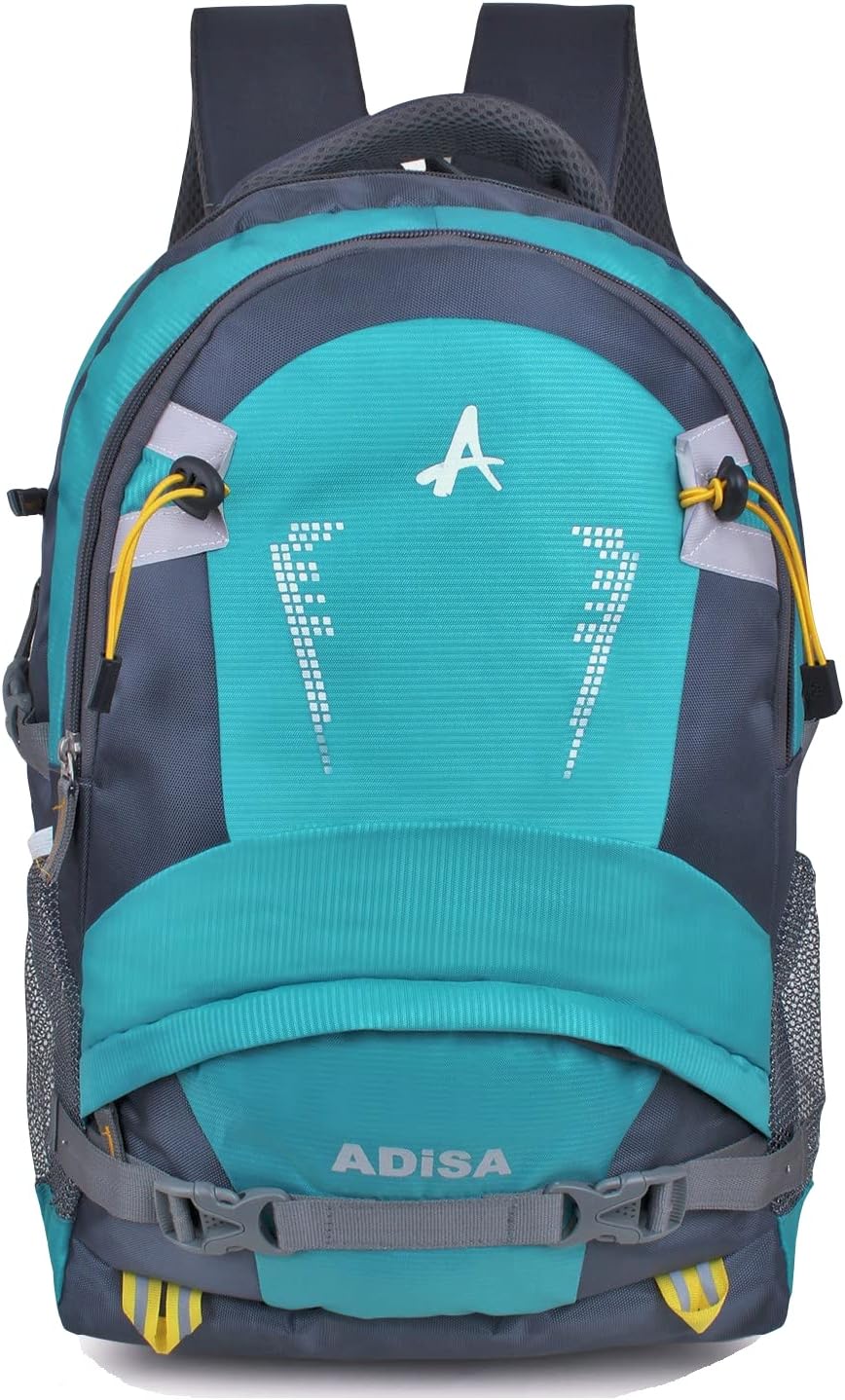 ADISA 15.6 inch Laptop Backpack Office Bag College Travel Back Pack 32 Ltrs (z-Teal)