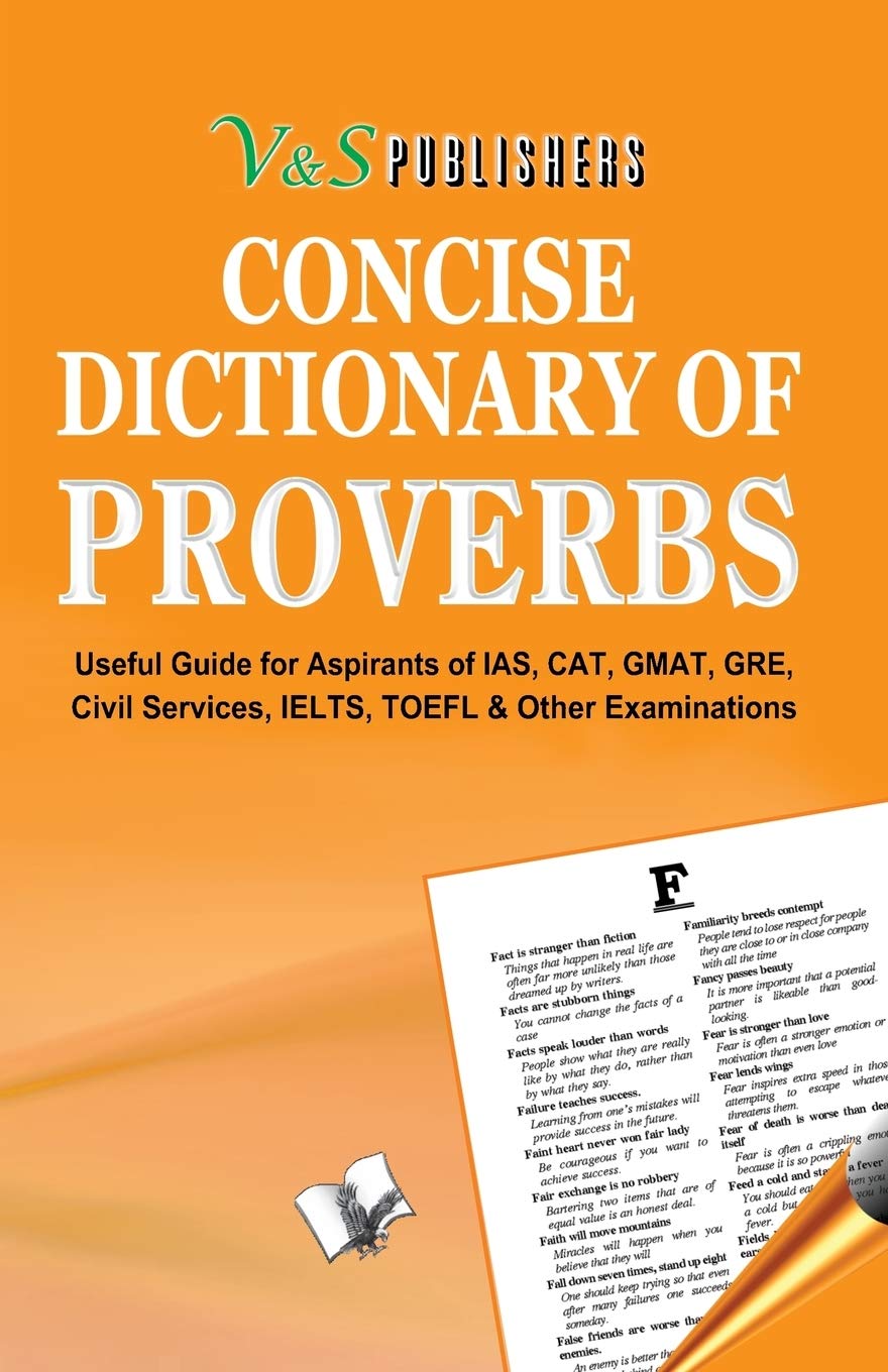 Editorial Board Unisex Multicolor Concise Dictionary Of Proverbs Paperback Book