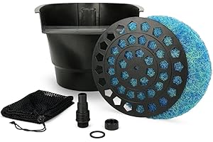 Aquascape Pond Filter and Waterfall Spillway: Enhance Your Pond's Serenity with Crystal-Clear Water