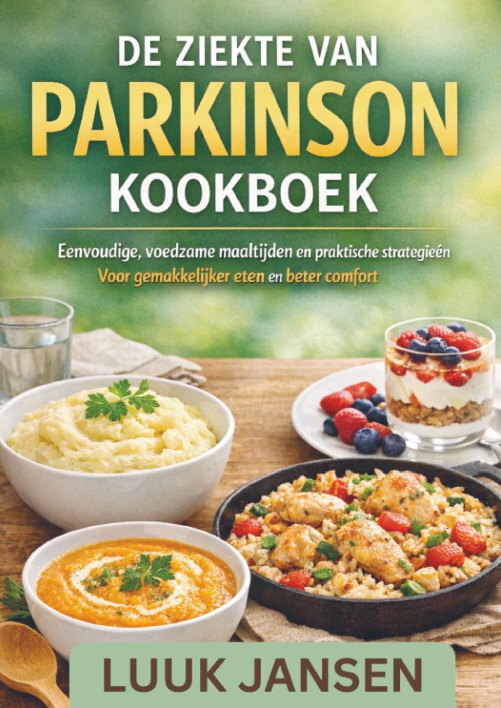 DE ZIEKTE VAN PARKINSON KOOKBOEK: Eenvoudige, voedzame maaltijden en praktische strategieën Voor gemakkelijker eten en beter comfort