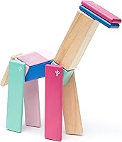 Vista 6 de Juego de bloques magnéticos de 14 piezas Tegu, sets de 14 piezas, talla única , Blossom