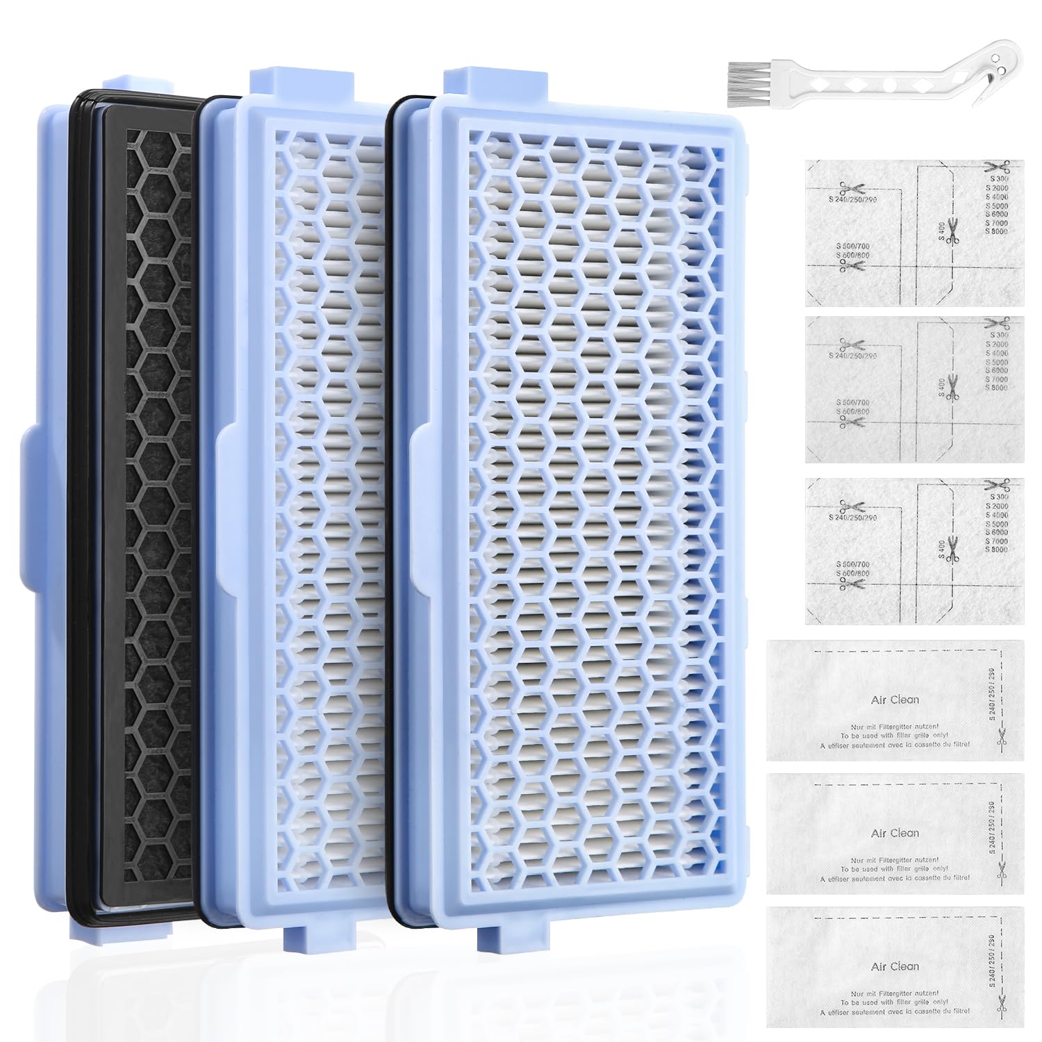 PakTrade Filtro HEPA Compatibile Con Miele Cat & Dog 4000 S 4561 - Ricambio Per Aspirapolvere