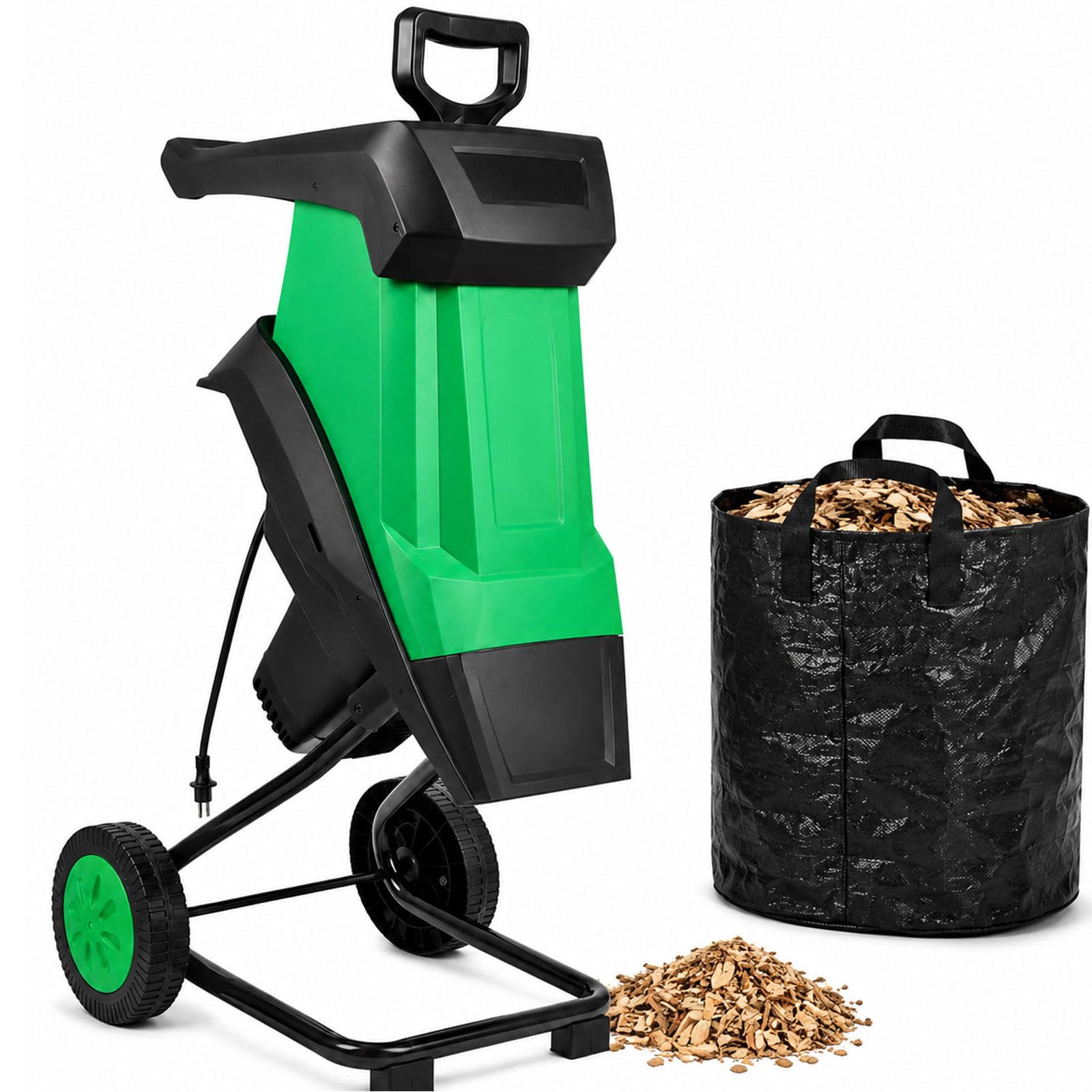 Trituratore Elettrico Biotrituratore 2400W Bocca carico
