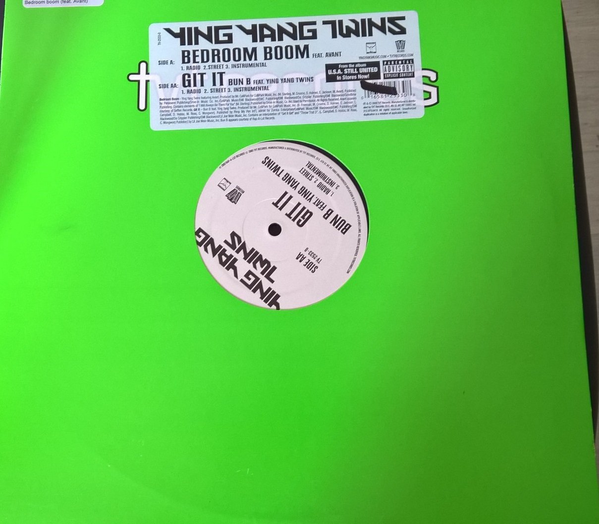 Ying Yang Twins, Bun B, Avant Bedroom Boom/Git It [Vinyl] Amazon