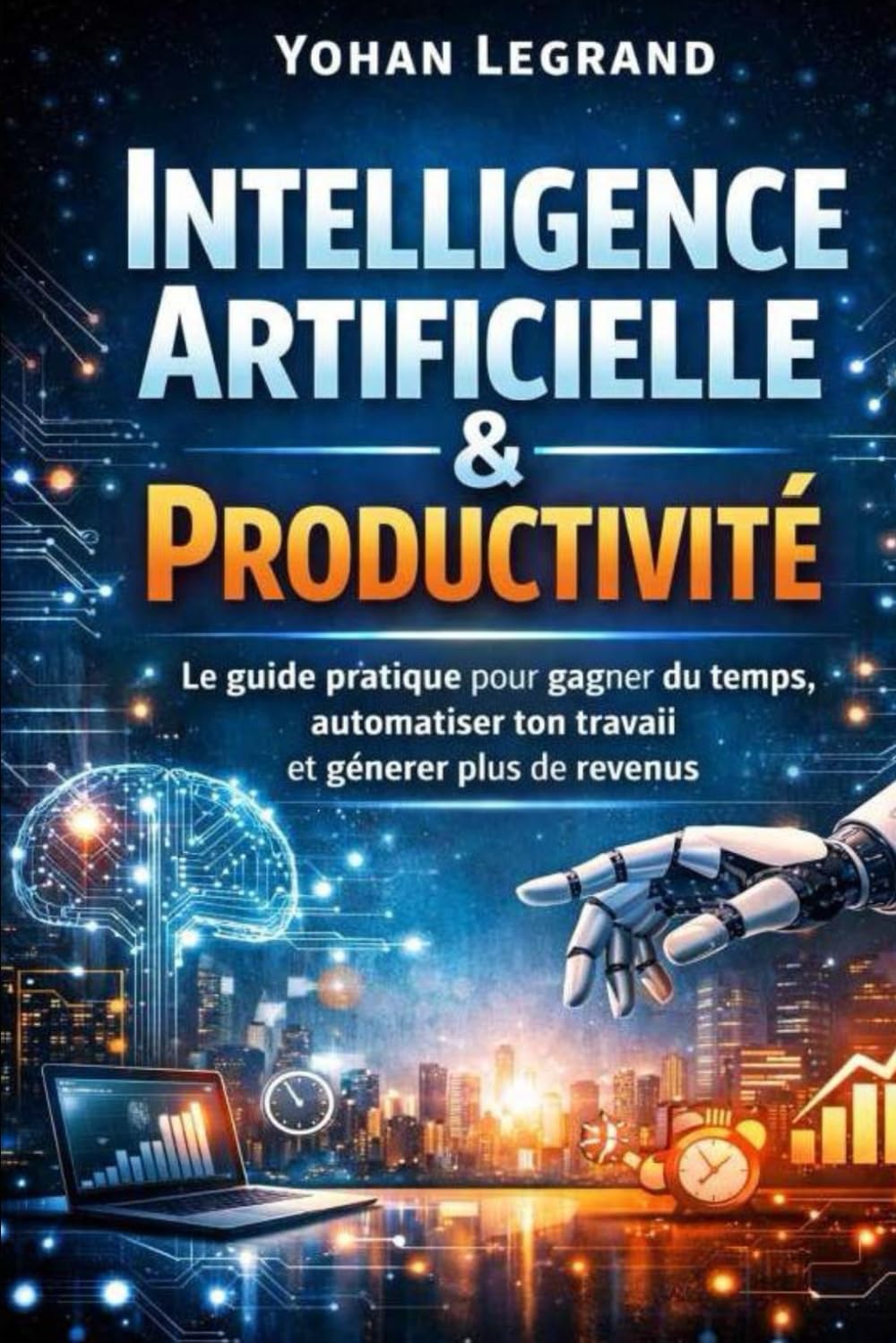 Intelligence Artificielle & Productivité: Le guide pratique pour gagner du temps, automatiser ton travail et générer plus de revenus