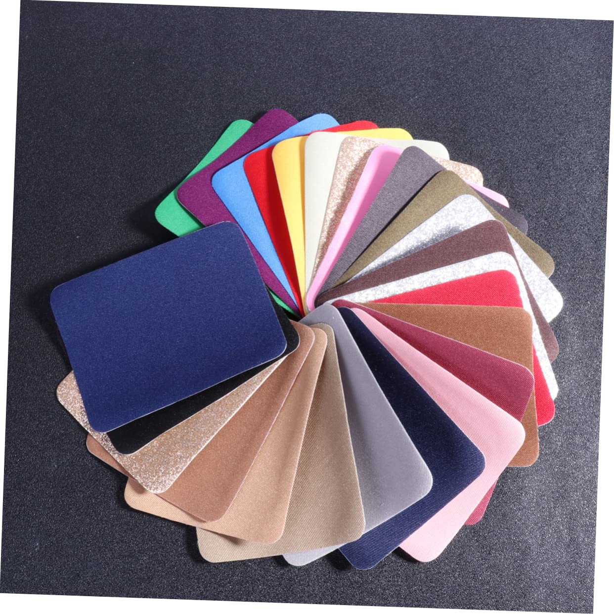 SHINEOFI 78stücke Teiliges Von Patches Bunte Aufnäher Zum Aufbügeln Und Aufnähen Für Kleidung Hüte Taschen Und Bastelprojekte Farben Zufällig