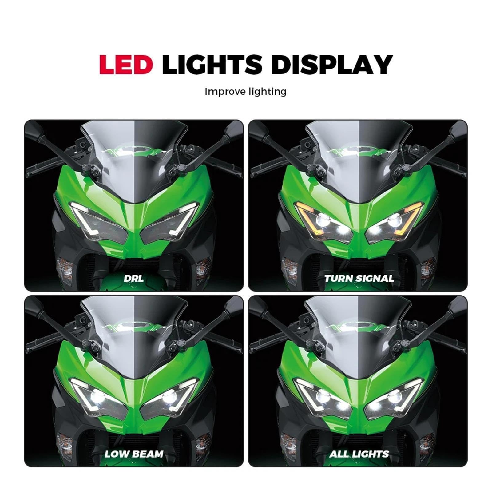 Dla Kawasaki Ninja 400 2021-2023