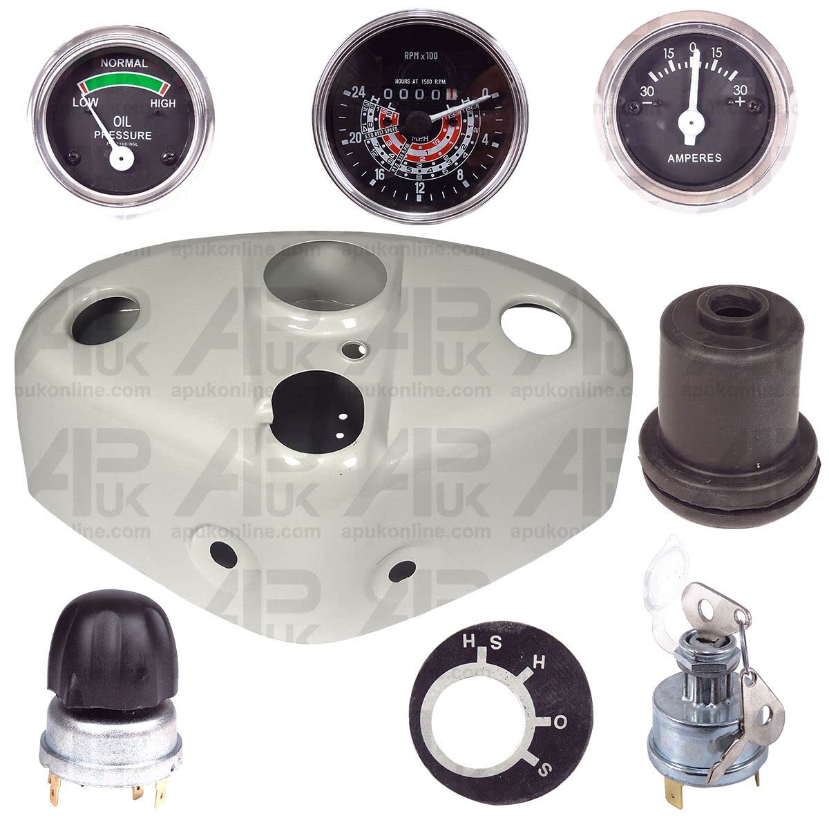 Sell MASSEY FERGUSON TRACTOR TACHOMETER TEMPERATURE GAUGE SET MF 35 50 65 TO35 F40 In FARIDABAD - Foto 11