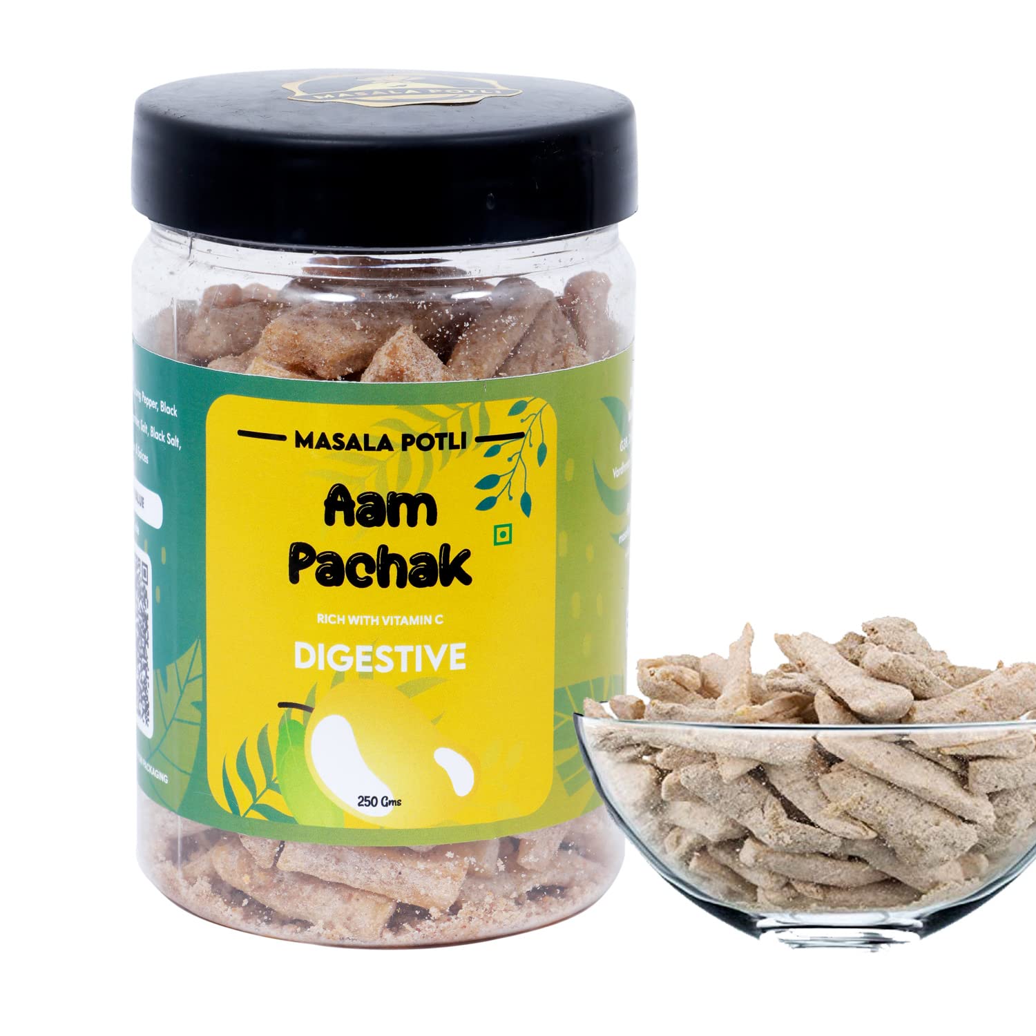 MASALA POTLI� Chatpata Aam Papad, After Meal Digestives Mukhwas Masala Mango Chips, Digestive Churan | Hygienically Prepared & Packed (250 Grams, PET Jar) (B0C28N1LL1) Amazon Price History, Amazon Price Tracker
