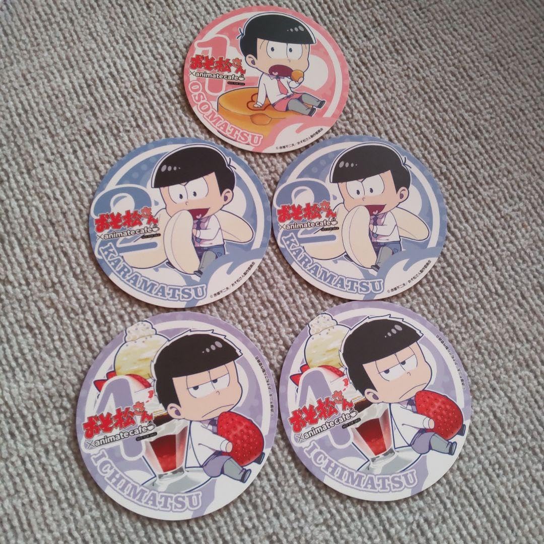 Amazon.co.jp: おそ松さんアニメイトカフェ第3弾コースター : ホーム 