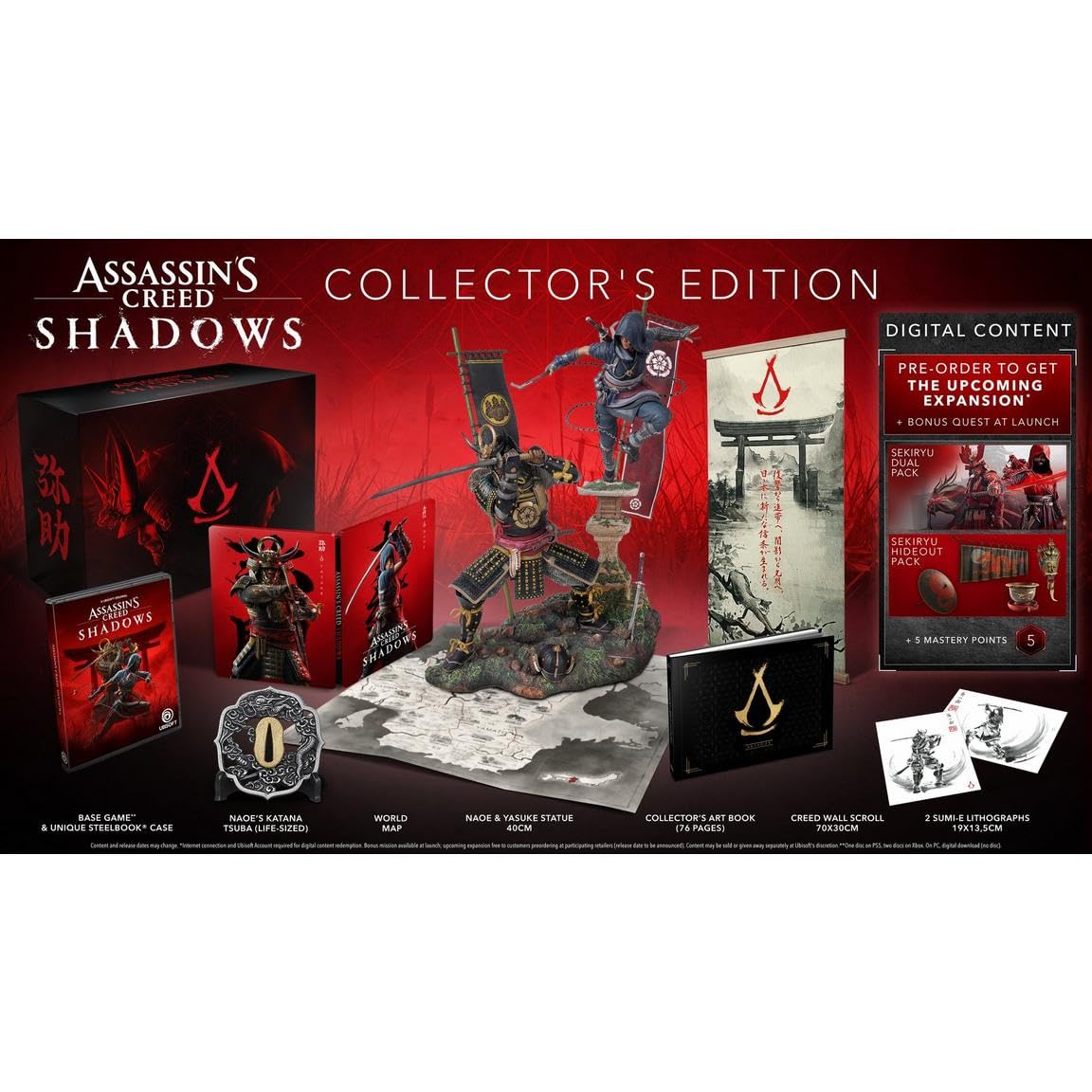 Assassin's_Creed Shadows Collector's Edition, PS5 : Amazon.ca
