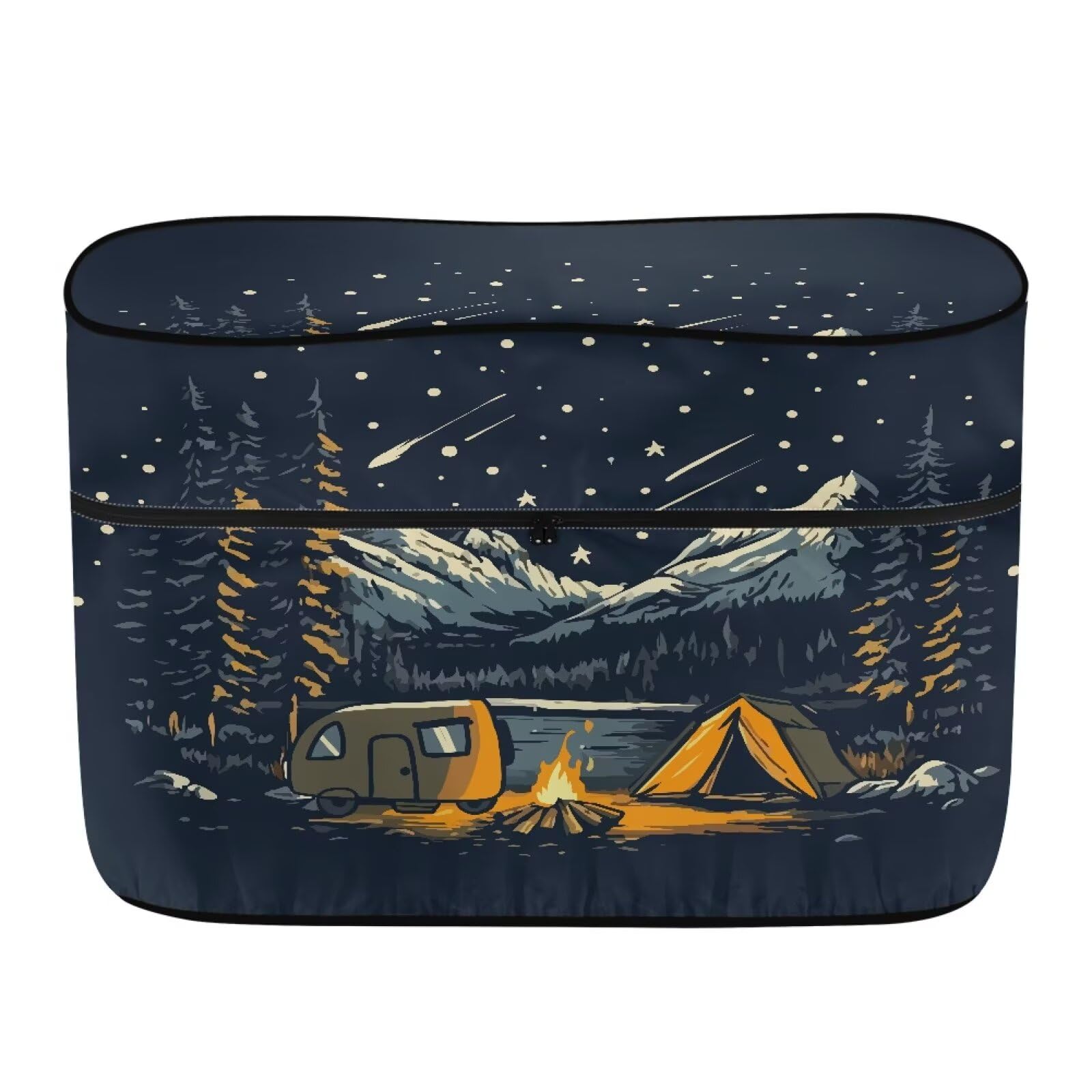 Whosucclay RV Cover for Camper,Double 20lb Propane Gas Tank Cover Weather Resistant Gas Cylinder Cover Camper Accessories for Outdoors-Camping Under