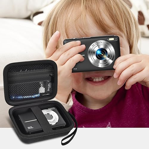 Miniatura 6 de Funda para cámara digital CAMKORYpara VAHOIALD FHD 1080P para Kodakpara YISENCE para IWEUKJLO para Nsoela Kids Video Cámaras Soporte de