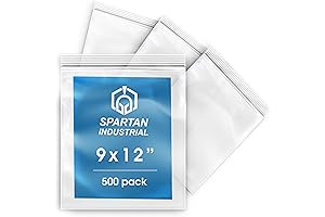 Spartan Industrial Large Resealable Plastic Bags