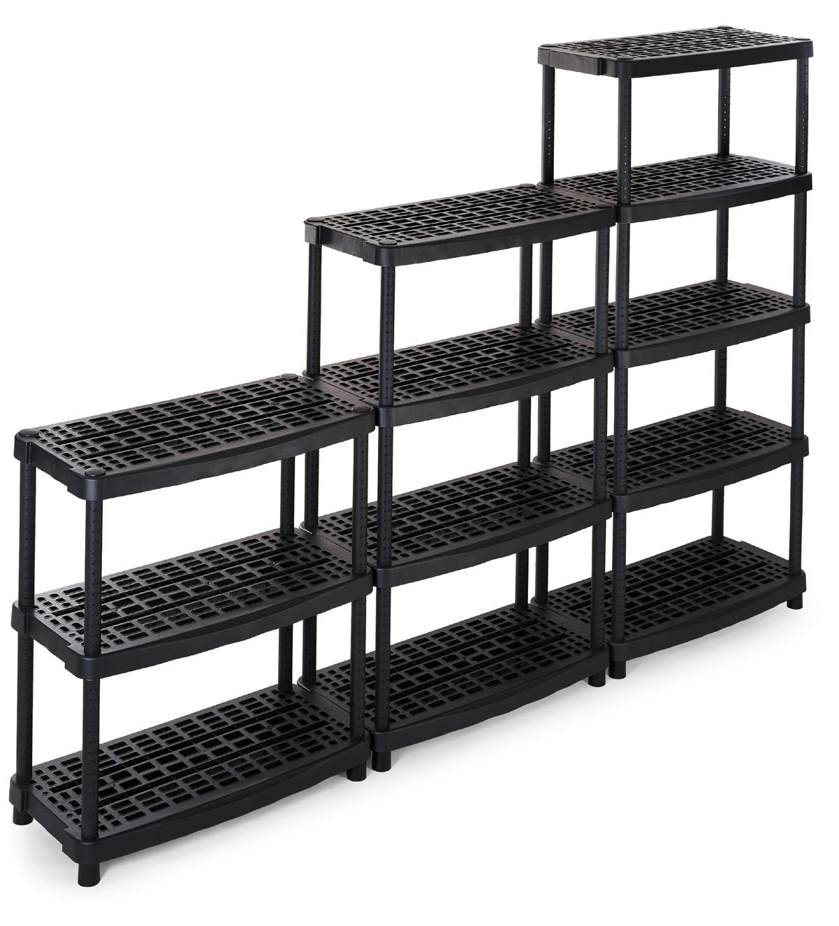Terry, Scaffalone 1836-5, Estantería Modular con 5 Estantes. 93x45,3x188,5 cm