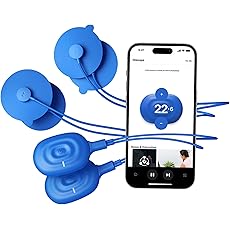 PowerDot Therabody 2.0 Duo - Stim TENS Unit for Pain Relief - Bluetooth Electrical Muscle Stimulation Device, 2 Smart Wireless NMES & TENS Pods for Muscle Pain, PMS and Menstrual Period Cramps (Red)