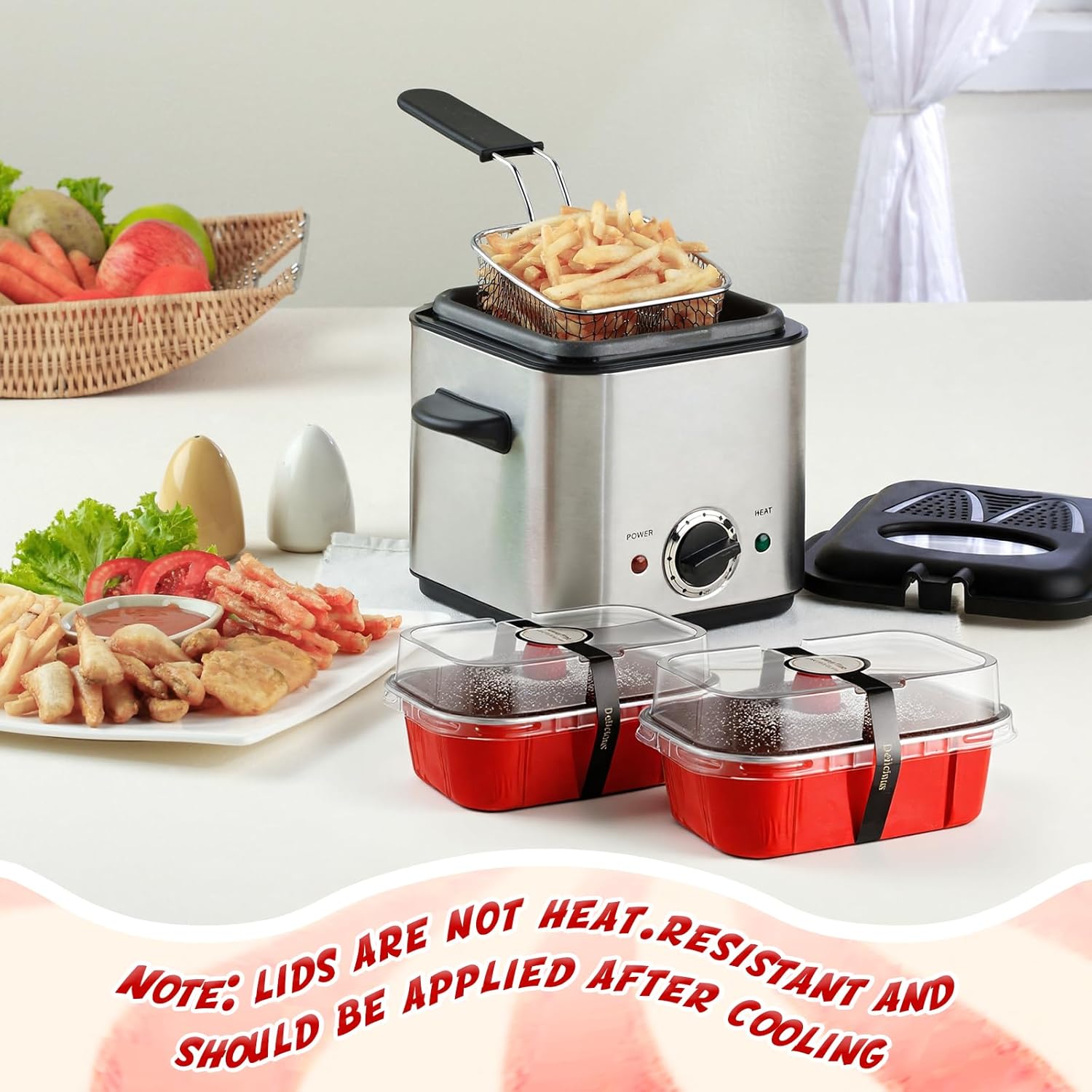 100 Sets Mini Loaf Pans with Lids and Spoons 5.7 oz Rectangular Aluminum Foil Baking Pans Mini Cake Tins for Bread Desserts - Image 6