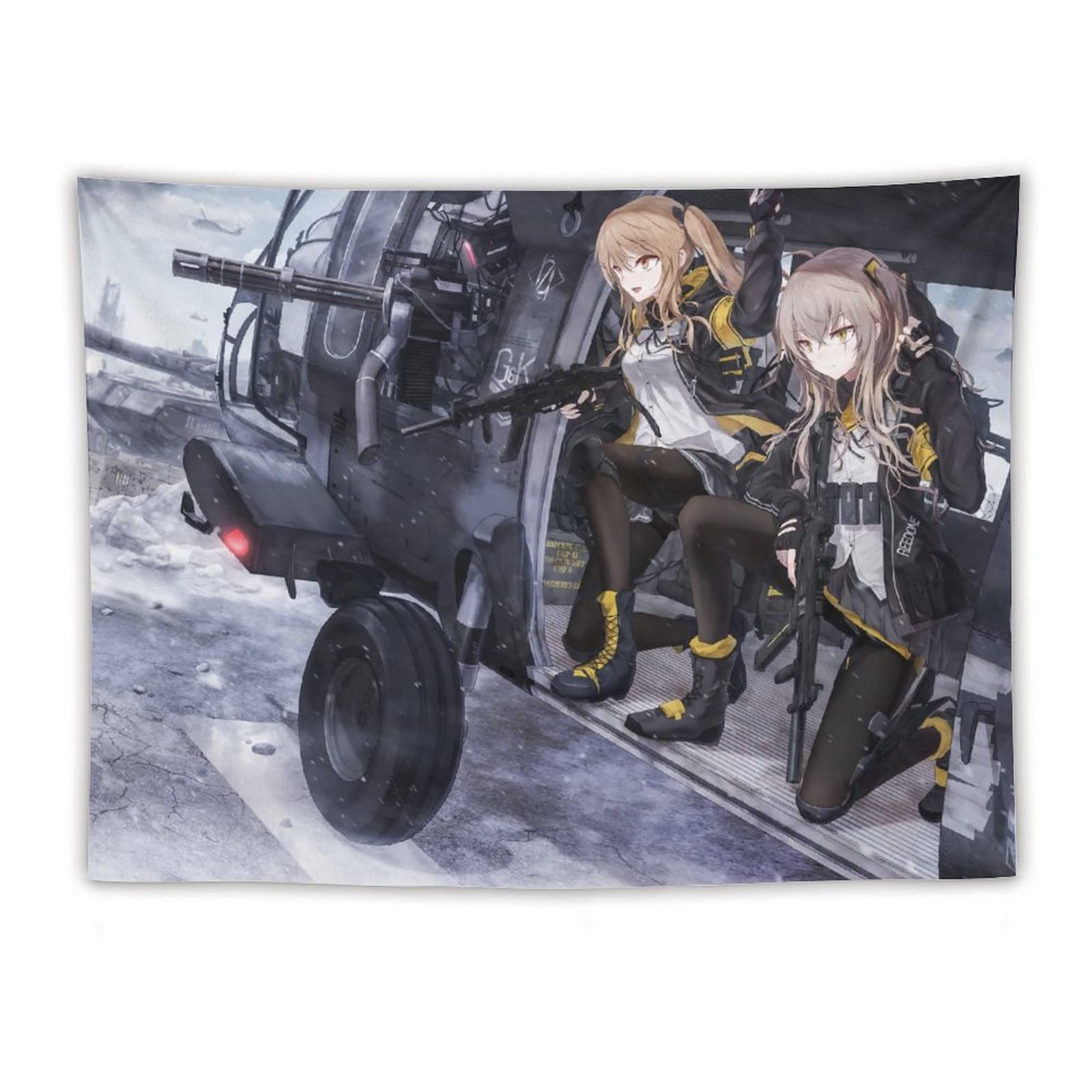 Amazon.co.jp: タペストリー 萌え キャラクター柄 少女前線UMP45