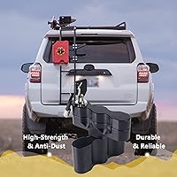 Vista 3 de RX-LOX-PM Cerradura de Montaje para Paquete, Montaje de Paquete con Bloqueo con Placa Base de Respaldo y 2 Llaves, Compatible con 1-3 Galones