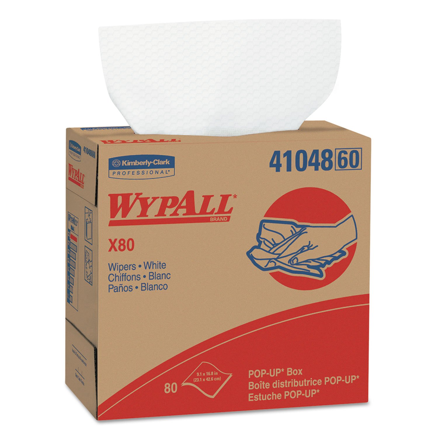Amazon.com: KIMBERLY-CLARK PROFESSIONAL* WYPALL* X80 Wipers