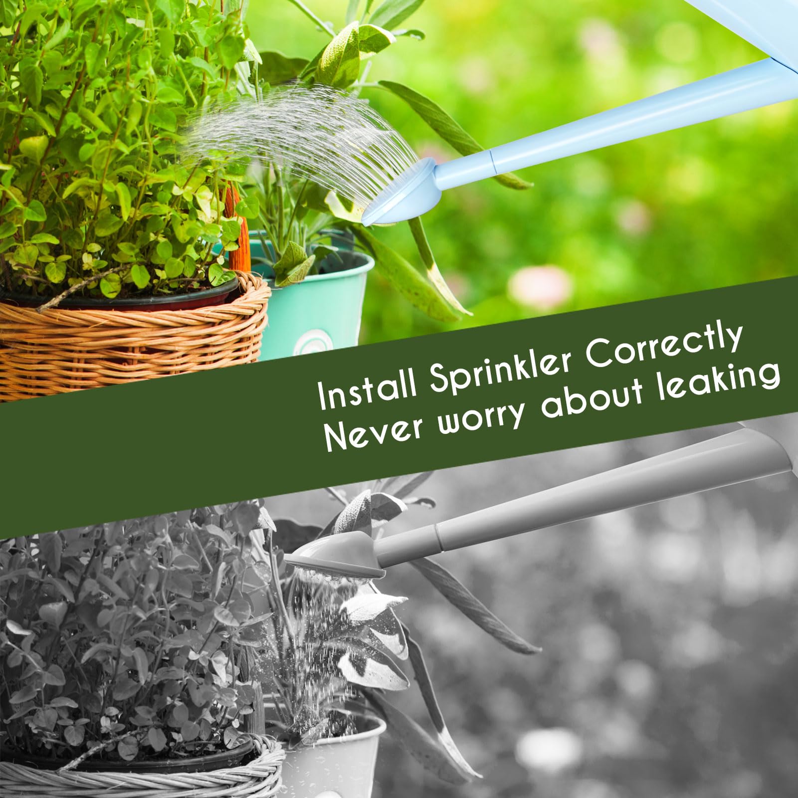 Il Numero 1 Del Risparmio-ANNAFFIATOIO 12 LT PLASTICA DA GIARDINO CON Manico E Nebulizzatore Main - Foto 7