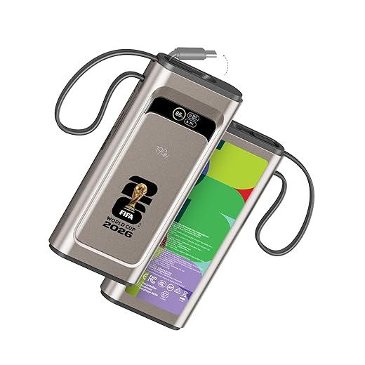 FIFA Licensed 190W 20KmAh Power Bank (3 Colors) - $79.99