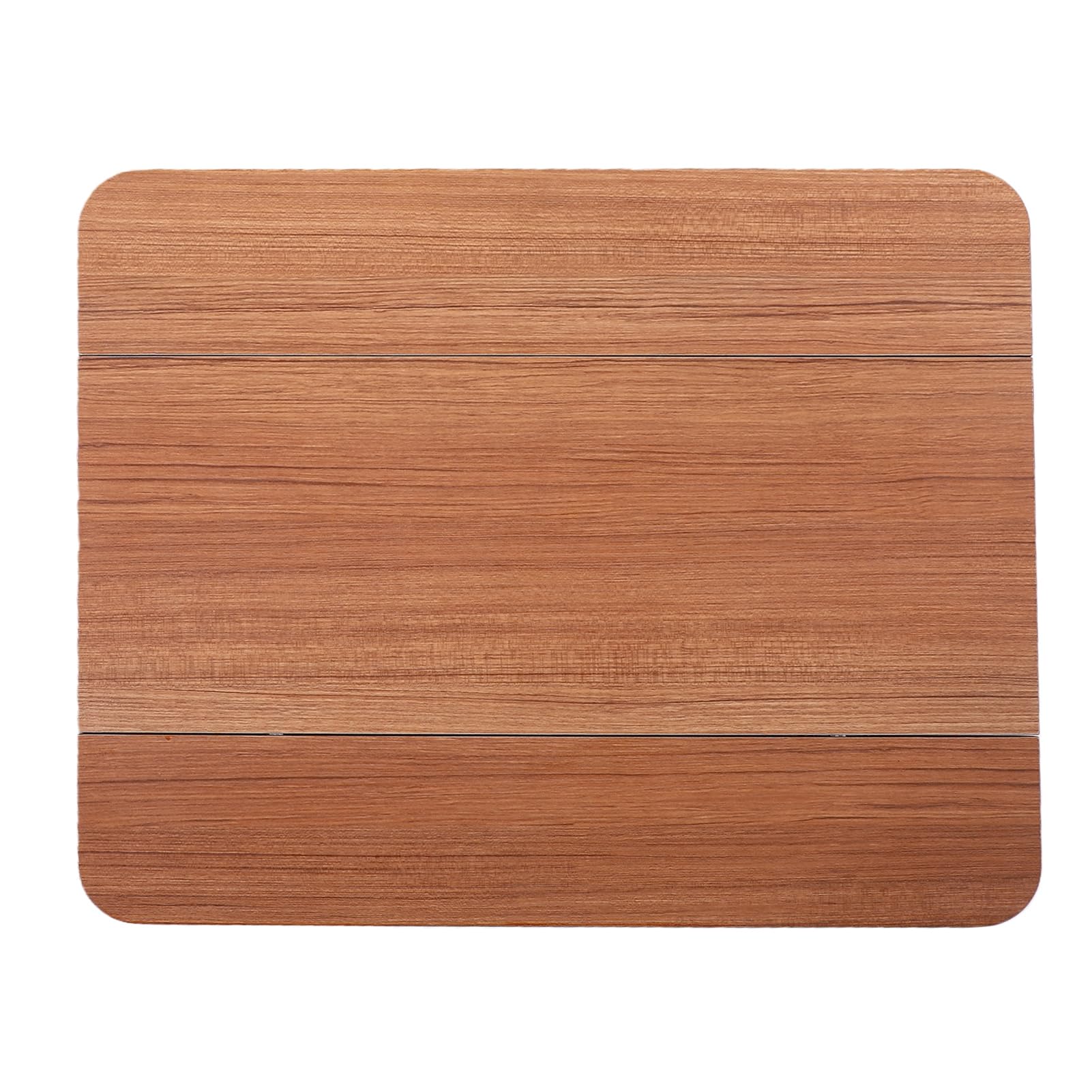 Aramox Plateau de Table carré Pliable en Bois Massif pour Camping-Car, avec Surface Lisse, Noir, pour Pont de Yacht ou de Bateau.