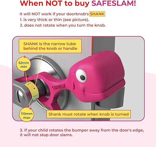 Miniatura 4 de Tope de puerta a prueba de bebés, protectores de pellizco de puerta que protegen los dedos de los niños y las colas de PET. Protectores de dedos de