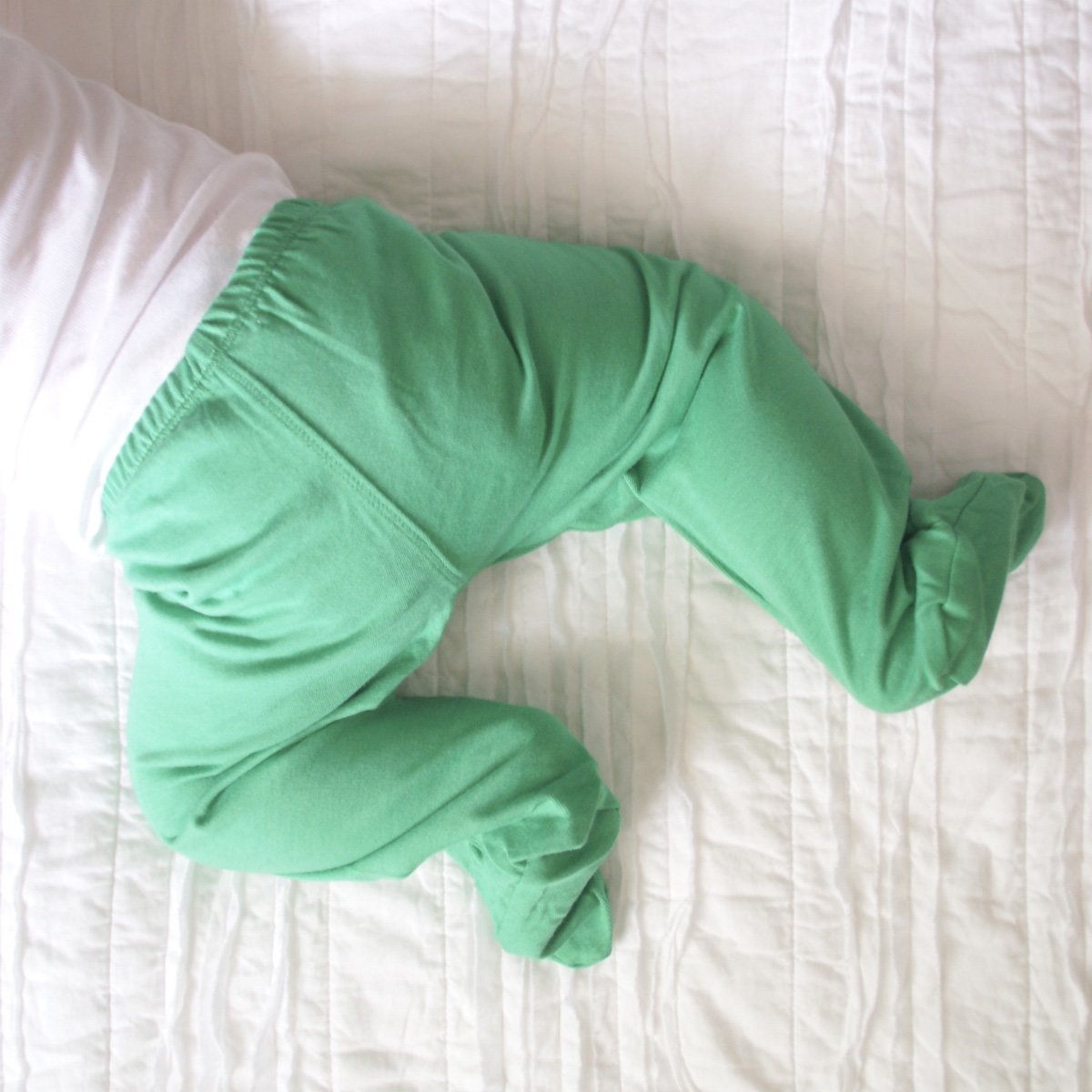Babysoy cómodo Basic Footie Pantalones Unisex 2 paquetes - Multi color -