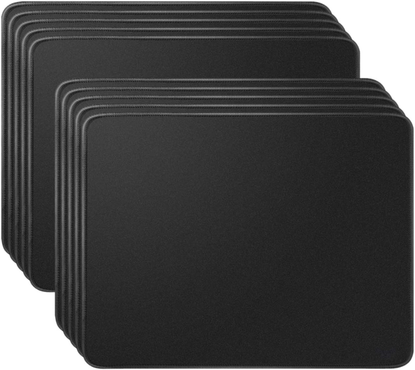 MROCO Mouse Pads Pack with NonSlip Rubber Base, Premium