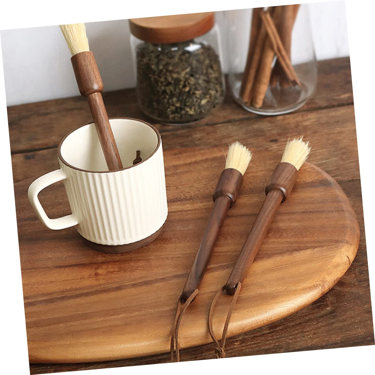 MAGICLULU 5st Reinigungsbürste Für Kaffeemaschine Hersteller Flasche Schleifer Kaffeemühle Make-up-pinsel-reinigungsmaschine Wasserhahn Bausatz Espressomaschine Draht Kaffeebohne Nussbaum