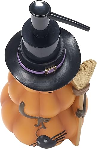 Vista 47 de Avanti Linens - Dispensador de jabón/bomba de loción, artículos esenciales para el baño de invitados, diseño de camión espeluznante decoración