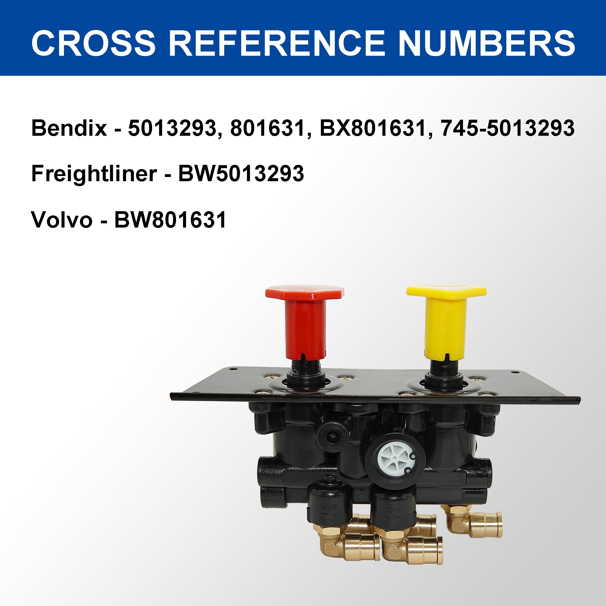 Amazon.com: 801631 MV-3 Dash Control Brake Valve - Parking Brake