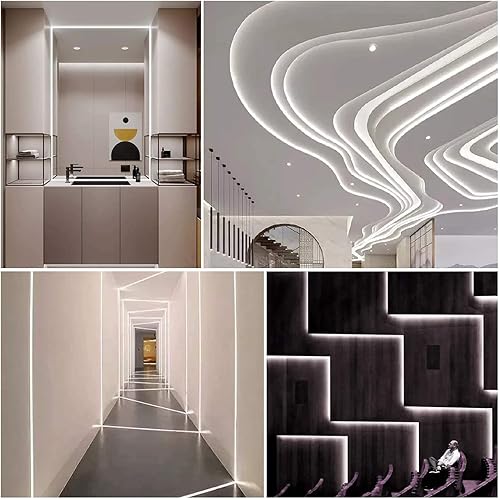 Miniatura 6 de Cuerda de luz LED de 33 pies, 300LED, se puede conectar a una luz flexible transparente impermeable con iluminación decorativa interior y exterior,